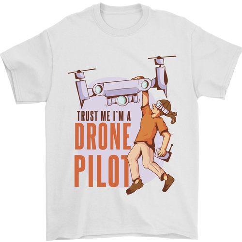 " Trust Me " I'M A Drone Pilot T-Shirt 100% Baumwolle - Bild 92 von 96