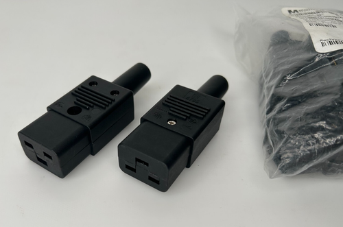 12x Schurter C19, 4785.0100, AC-Strom Eingangsmodul, Kaltgerätesteckdose, 16A - Bild 1 von 3