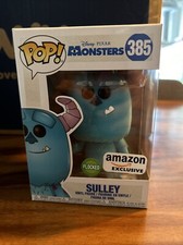 Funko Pop! Vinyl: Pixar - Sulley - (Flocked) - Amazon (Exclusive) #385