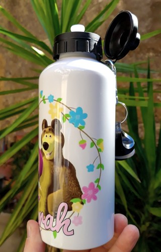 Masha e Orso Borraccia Personalizzata in alluminio 500ml - Bild 3 von 3