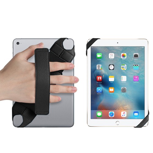 Universal Tablet Hand Strap Holder Swivel Handle Grip with Elastic Belt Secure - Picture 9 of 15
