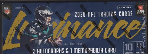 2020 Panini Luminance Football Hobby box FACTORY SEALED