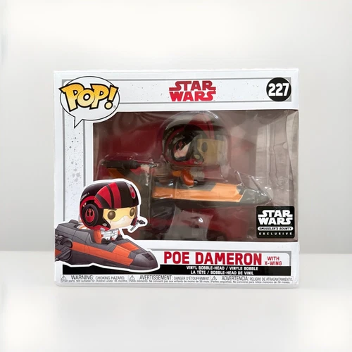 Funko POP! Star Wars: Smuggler's Bounty - Poe Dameron with X-Wing #227 Exclusive