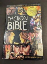 The Action Bible God's Redemptive Story Sergio Cariello new sealed book