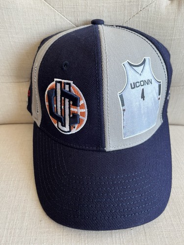 NEU UCONN Basketball StrapBack bestickte marineblaue Mütze * Einheitsgröße - Bild 1 von 7
