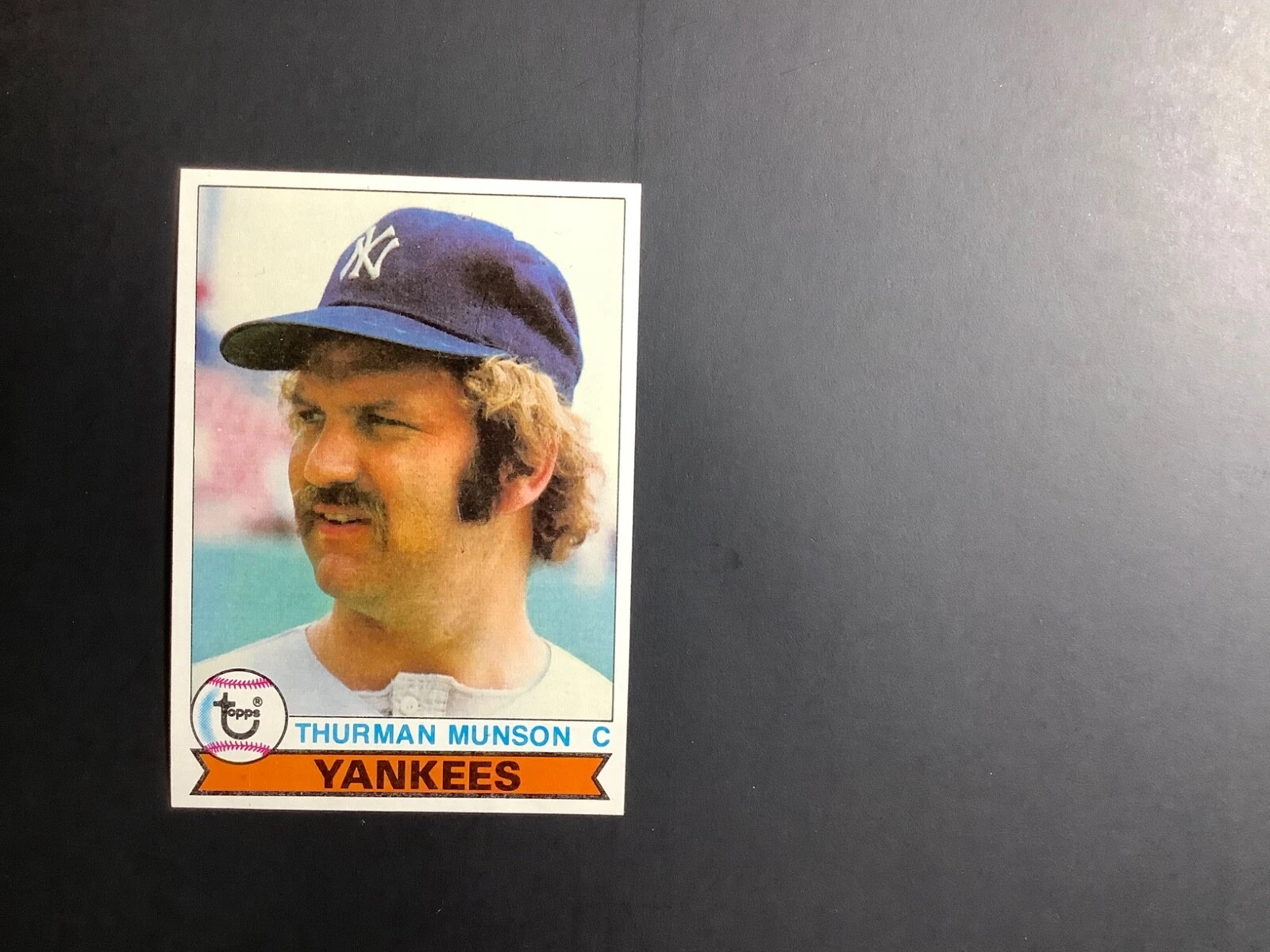 Thurman Munson trading card