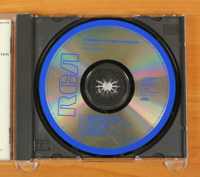 Rick Astley Whenever You Need Somebody CD Japan 10 Tracks
