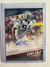 K317,529 - 2017 Prestige Veteran Signatures #49 Kony Ealy Auto #/100