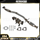 Front & Rear For 2011-2015 Chevrolet Cruze 1.4L l4 Turbo Catalytic Converters