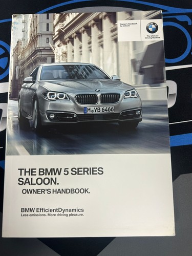 BMW 5 SERIES SALOON OWNERS PACK / HANDBOOK / MANUAL + WALLET 2013~2017 (2015) - Picture 2 of 7