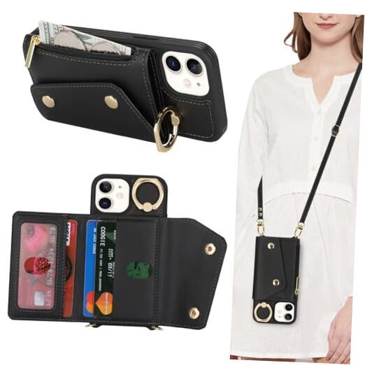 for iPhone 12 Mini Case with Card iPhone 12 Mini 5.4
