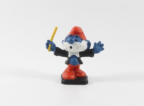 Schlumpf Schlümpfe === 2.0092 === Dirigent Bully smurf papa conductor - 第 1/1 張圖片