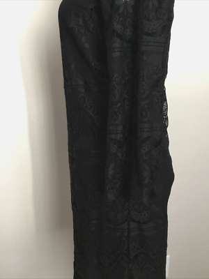 CHELSEA & VIOLET Black Lace Long Sleeve Knee Length Dress Sz XS | eBay
