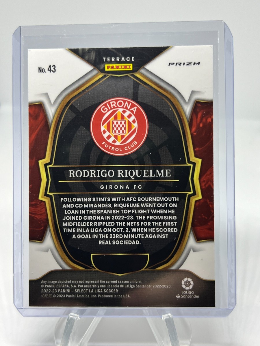2022-23 Panini Select La Liga RODRIGO RIQUELME RC Terrace Silver