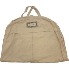 Authentic GUCCI Garment Dust Bag Beige Cotton 36636354