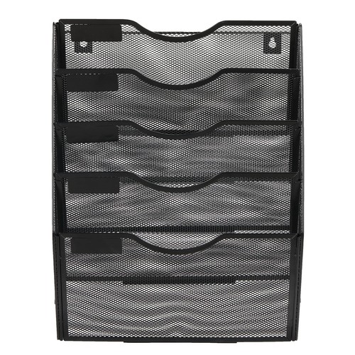Mesh Wall File Holder Assemble Office Hanging File Organizer Magazine Rack fo... - Picture 4 of 7