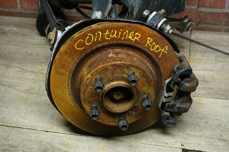 BMW 328I F30 2012-2016 tracción trasera izquierda eje nudillo pinza freno amortiguador OEM Foto 2 de 4