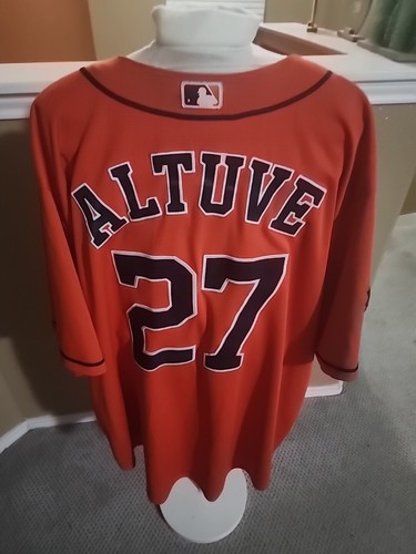 Houston Astros JOSE ALTUVE BASEBALL Genuine Merchandise 2XL JERSEY - Picture 3 of 8