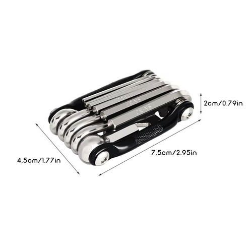 1pc Multi-function Bicycle Tool Set Compact Bike Bicycle Repair Tool Kit - Picture 3 of 12