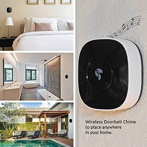 Toucan Wireless Video Doorbell – W/ Charger, Chime, Cable | No Mount - Bild 3 von 5