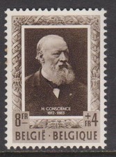 1952 MH-OG BELGIUM (SEMI-POSTAL) STAMP (SC#B520) SCV-$45.00