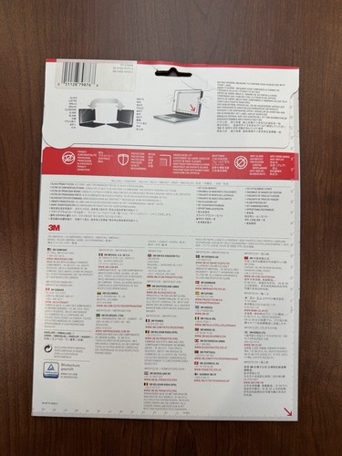 1 3M Privacy Filter For 12.5 Laptop-  (PF125W9B) - Picture 2 of 11