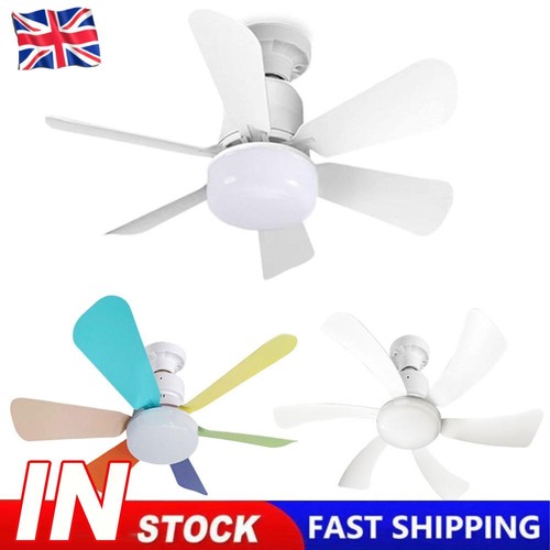 Ventilatore da soffitto moderno con luce led telecomando per camera da letto cucina soggiorno