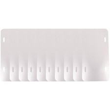 6 Inch x 3 Inch 10 Pack Sublimation License Plate Blanks,Heat Thermal7076