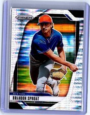 2025 Panini Prizm #136 Brandon Sproat Pulsar Prizms #/499