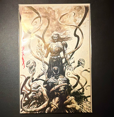 King in Black #2 Opena Signature w/ coa death of Eddie Brock
