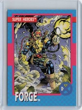 Marvel Super Heroes Forge Card #33 Impel 1992 X-Men