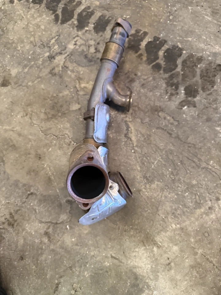 Tubo de escape turbo de 6,0 L tubo en Y | Se adapta a 03 04 05 06 07 Ford F250 F350 Foto 3 de 4
