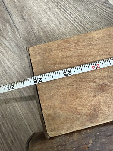 2 antichi livelli in legno e ottone 28” e 26” - Foto 10 di 16