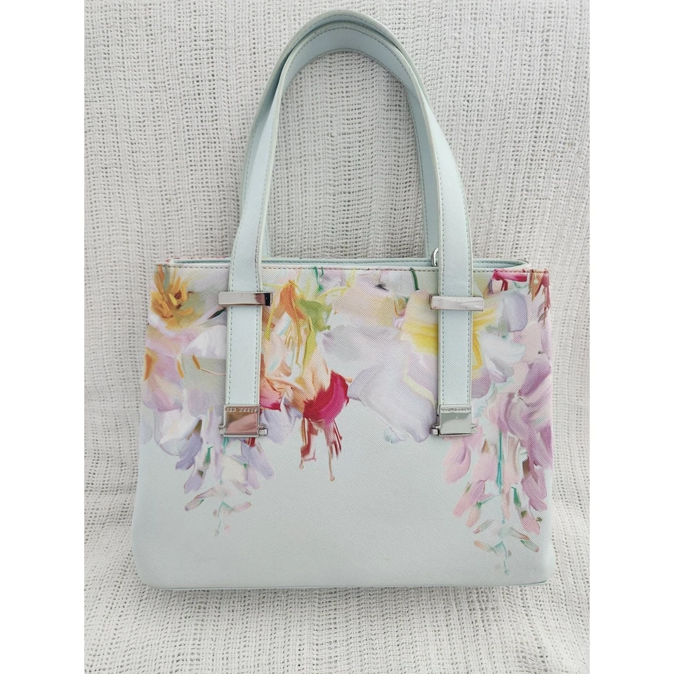 Ted Baker Hanika Hanging Gardens 中号花卉托特包 – 银色五金件 — 第 4/4 张图片