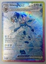 Pokémon TCG Glaceon EX Prismatic Evolutions 150/131 SIR on eBay