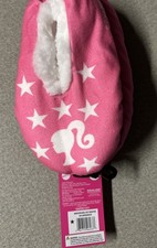 Little Girls Barbie Slippers ,size: 2/3 16