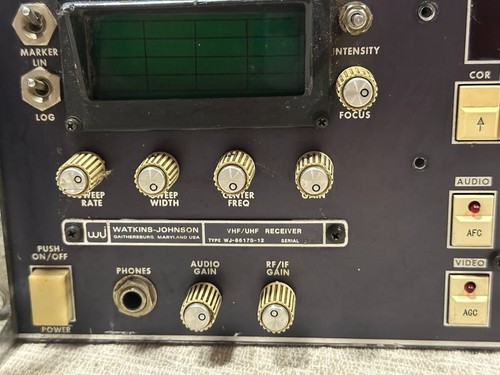 Watkins‑Johnson WJ‑8617B‑12 Surveillance Receiver - Zdjęcie 7 z 18