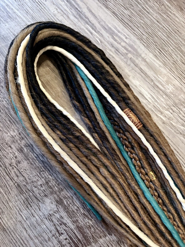 Rastas boho Barbie mezcla cabello sintético/humano Foto 4 de 4