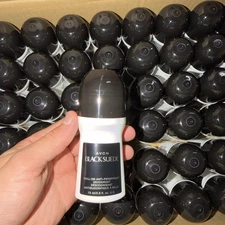 12 pack Avon Black Suede Roll On Antiperspirant Deodorant - 2.6oz