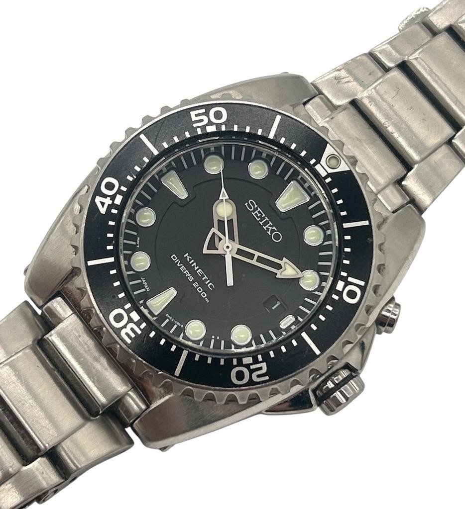 時計 SEIKO KINETIC SCUBA 5M62-0BL0 SEIKO セイコー プロスペックス キネティック スキューバー 5M62