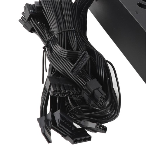 EU Plug PC Power Supply 500W Silent Desktop Computer Parts ATX 24‑Pin 12cm Ad FY - Afbeelding 15 van 22