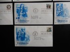 CHRISTMAS USA First Day Cover Lot 10 Different ARTCRAFT Cachets 70's & 80's — photo 6