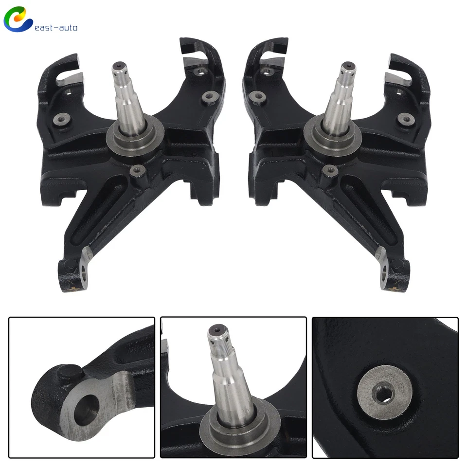 Kit de husillos reductores de caída con rotor de 1" 1975 1976-1986 1987 para Chevrolet C10 Foto 3 de 4