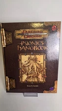 Psionics Handbook - D&D 3rd Edition - d20 - WTC11835 Dungeons & Dragons 3.0 