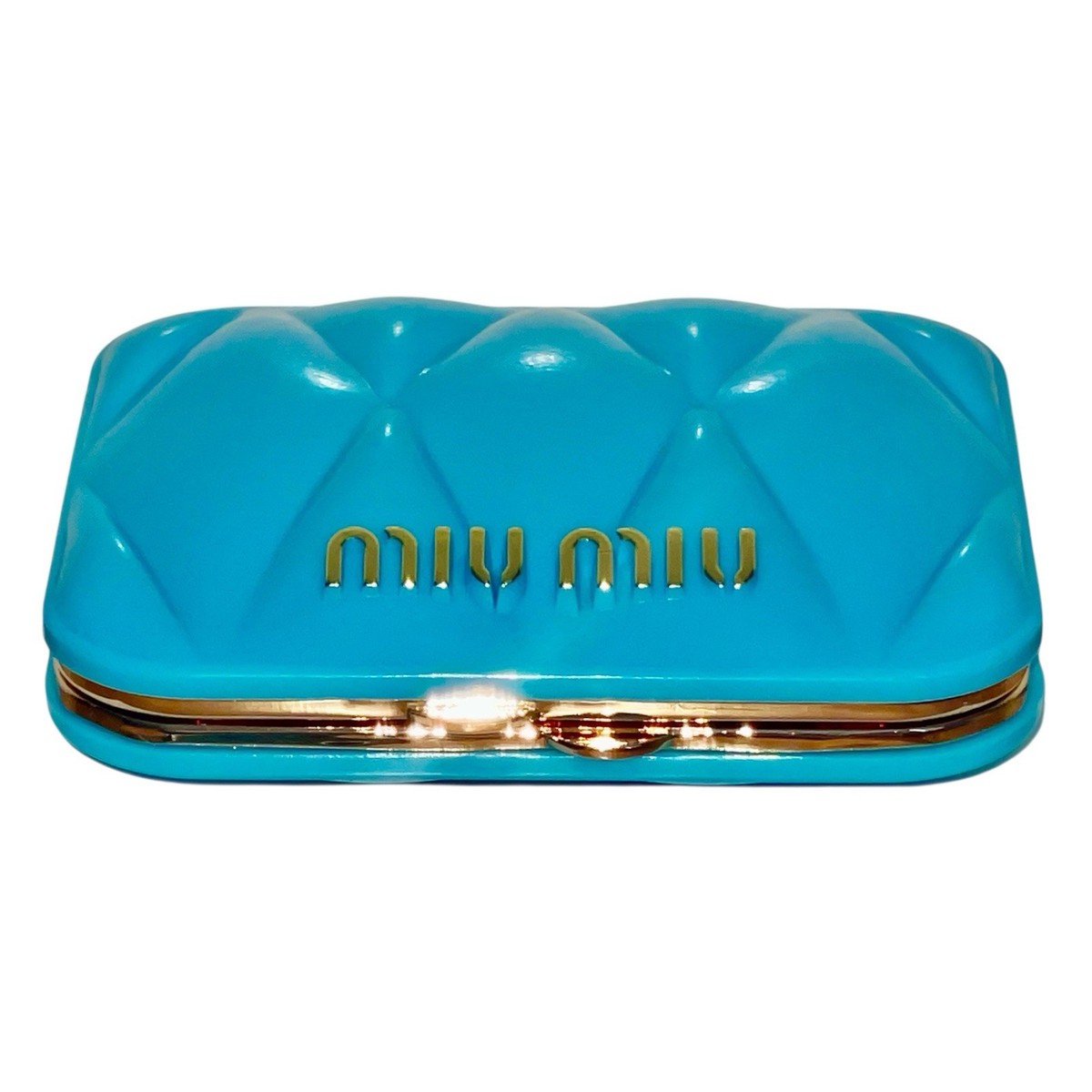 miu miu ミラー New MIU MIU Metal Double-sided Compact Mirror | eBay