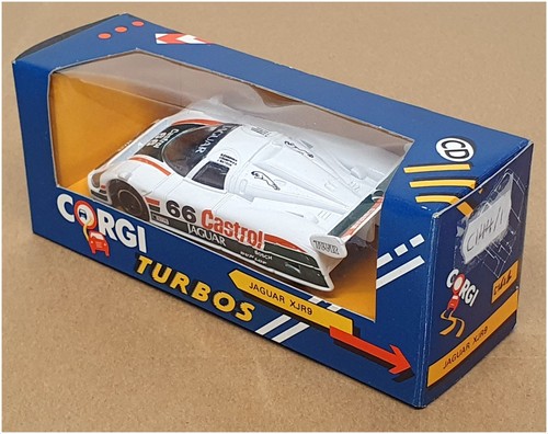 Corgi Appx 10cm Long C144/1 - Jaguar XJR9 Race Car Castrol #66 - White - 第 5/5 張圖片