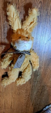 Raffi Rabbit Plush  Stuffed Animal Cute Fuzzy Easter Gift Idea Bunny