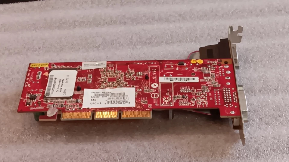 MSI NVIDIA GEFORCE FX 5200 128MB MS-8998 FX5200-TD128LF AGP Graphics Card - Image 4 of 4