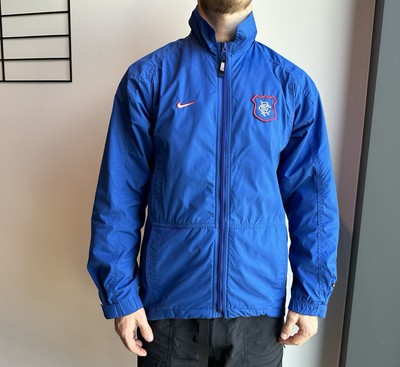 DDP Vintage Nike 90s Fc Rangers Training Jacket Soccer Football Rare size XS