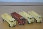 Dinky Toys 25r / 420 Forward Control Trucks x4 Original Vintage 1940-50s